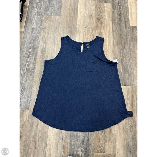 Tank Top By Market & Spruce In Navy, Size: 2x