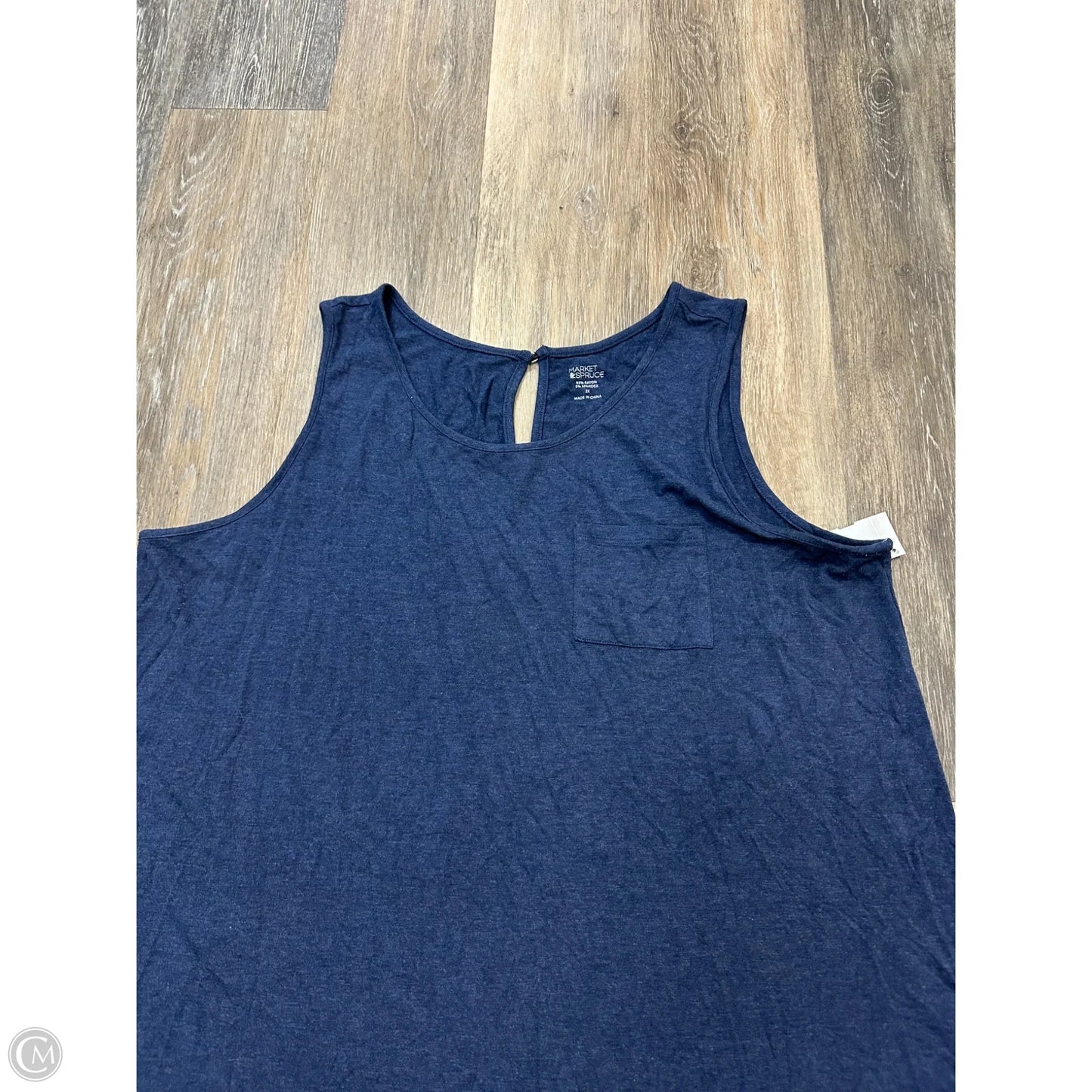 Tank Top By Market & Spruce In Navy, Size: 2x