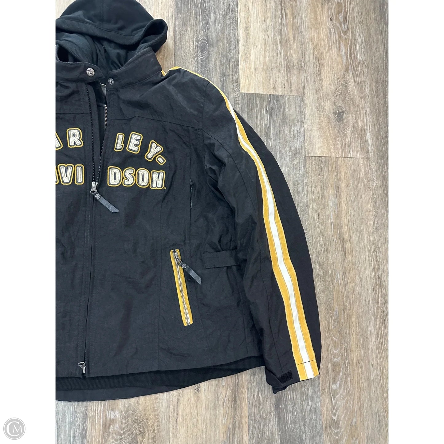 Jacket Moto By Harley Davidson In Black, Size: 1x