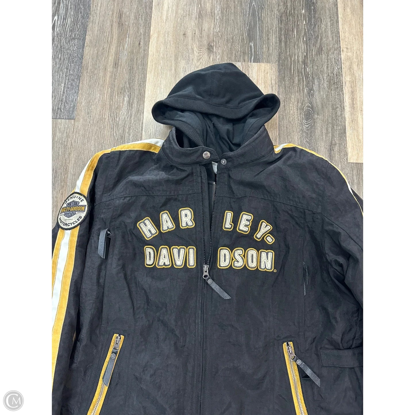 Jacket Moto By Harley Davidson In Black, Size: 1x