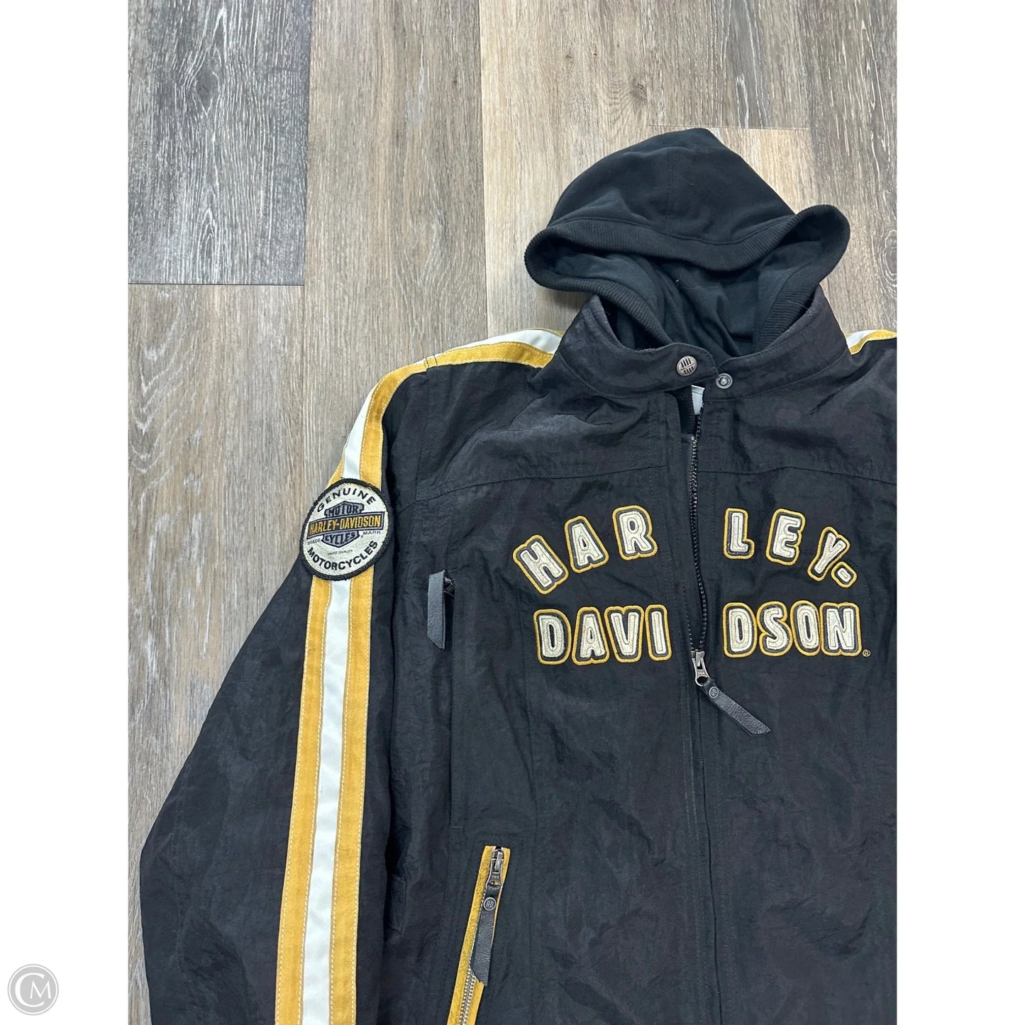 Jacket Moto By Harley Davidson In Black, Size: 1x