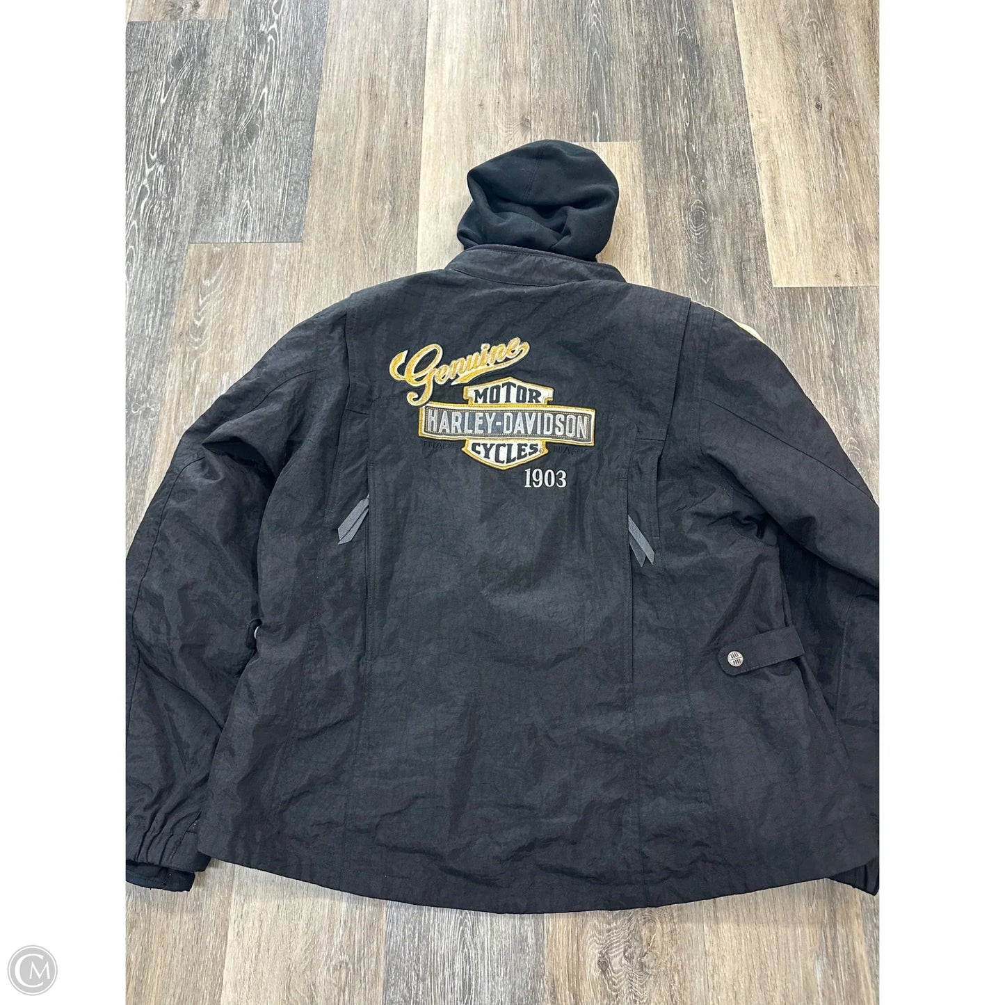 Jacket Moto By Harley Davidson In Black, Size: 1x