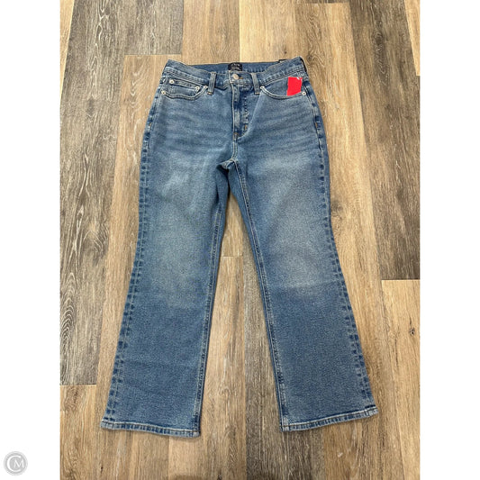 Jeans Cropped By J. Crew In Blue Denim, Size: 4