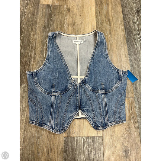 Vest Other By Good American In Blue Denim, Size: M