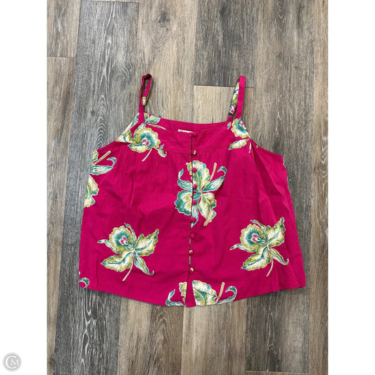 Tank Top By Faherty In Pink, Size: S