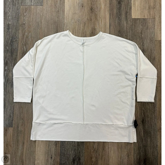 Top Long Sleeve By Spanx In White, Size: Xl