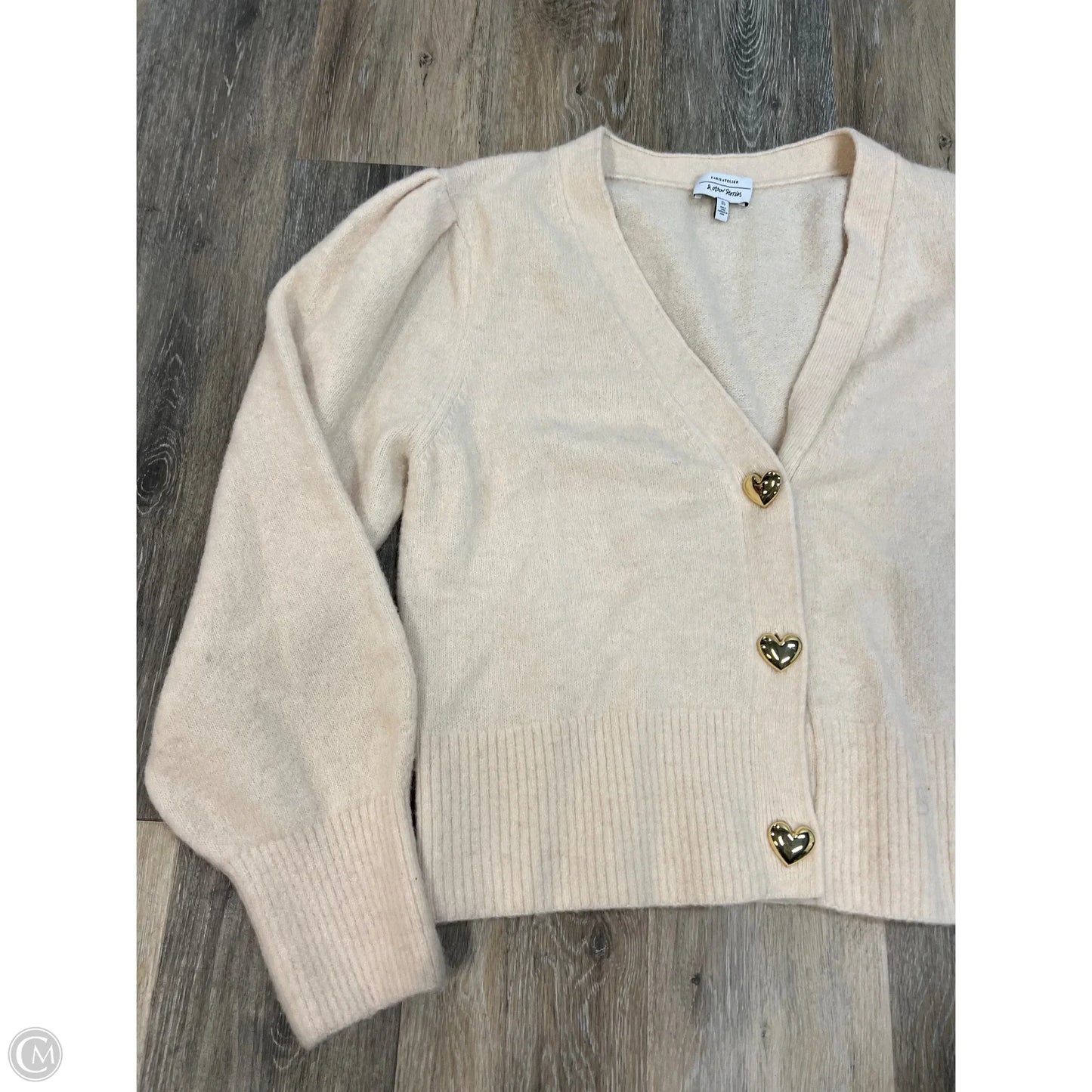Sweater Cardigan By & Other Stories In Cream, Size: L