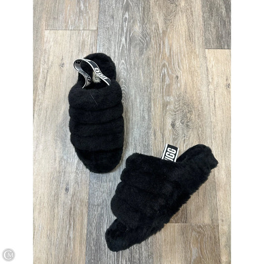 Sandals Designer By Ugg In Black, Size: 10