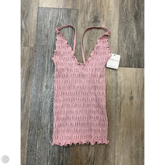 Tank Top By Free People In Pink, Size: S
