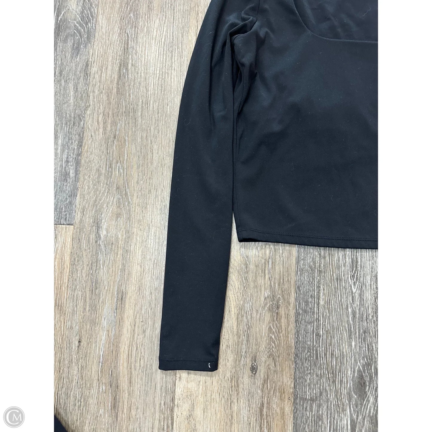 Top Long Sleeve By Pacsun In Black, Size: S