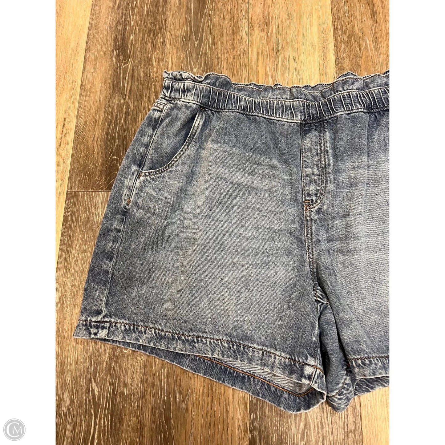 -Shorts By Lane Bryant In Blue Denim, Size: 16