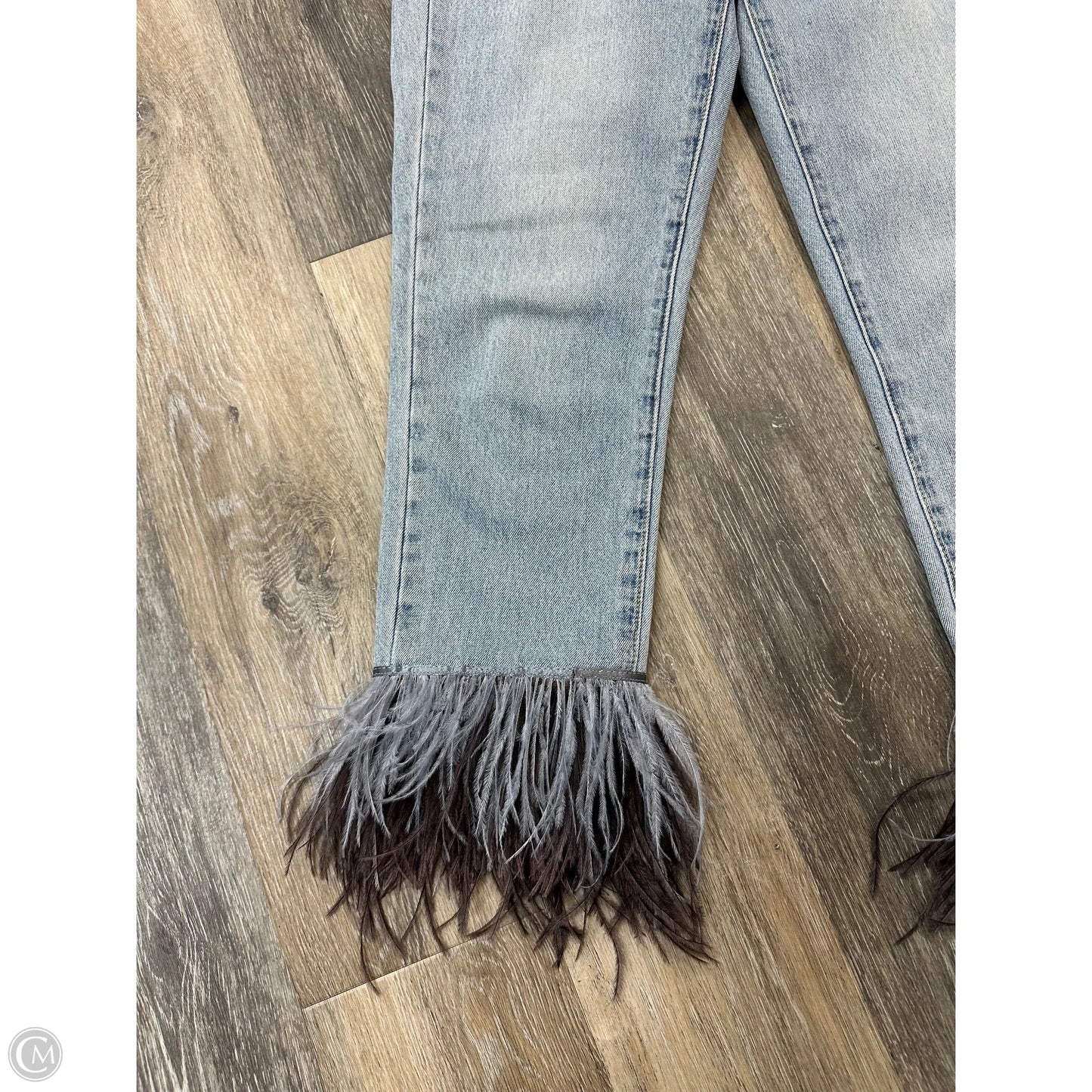 Jeans Cropped By Leith In Blue Denim, Size: 6