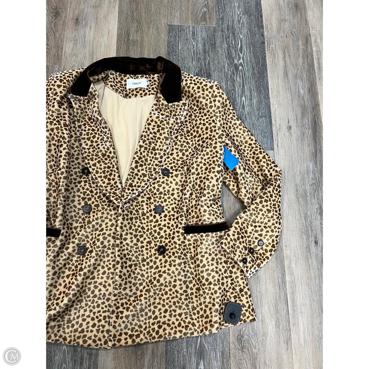 Blazer By OYROSY In Animal Print, Size: L