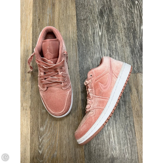Shoes Athletic By Nike Jordan In Pink, Size: 6.5