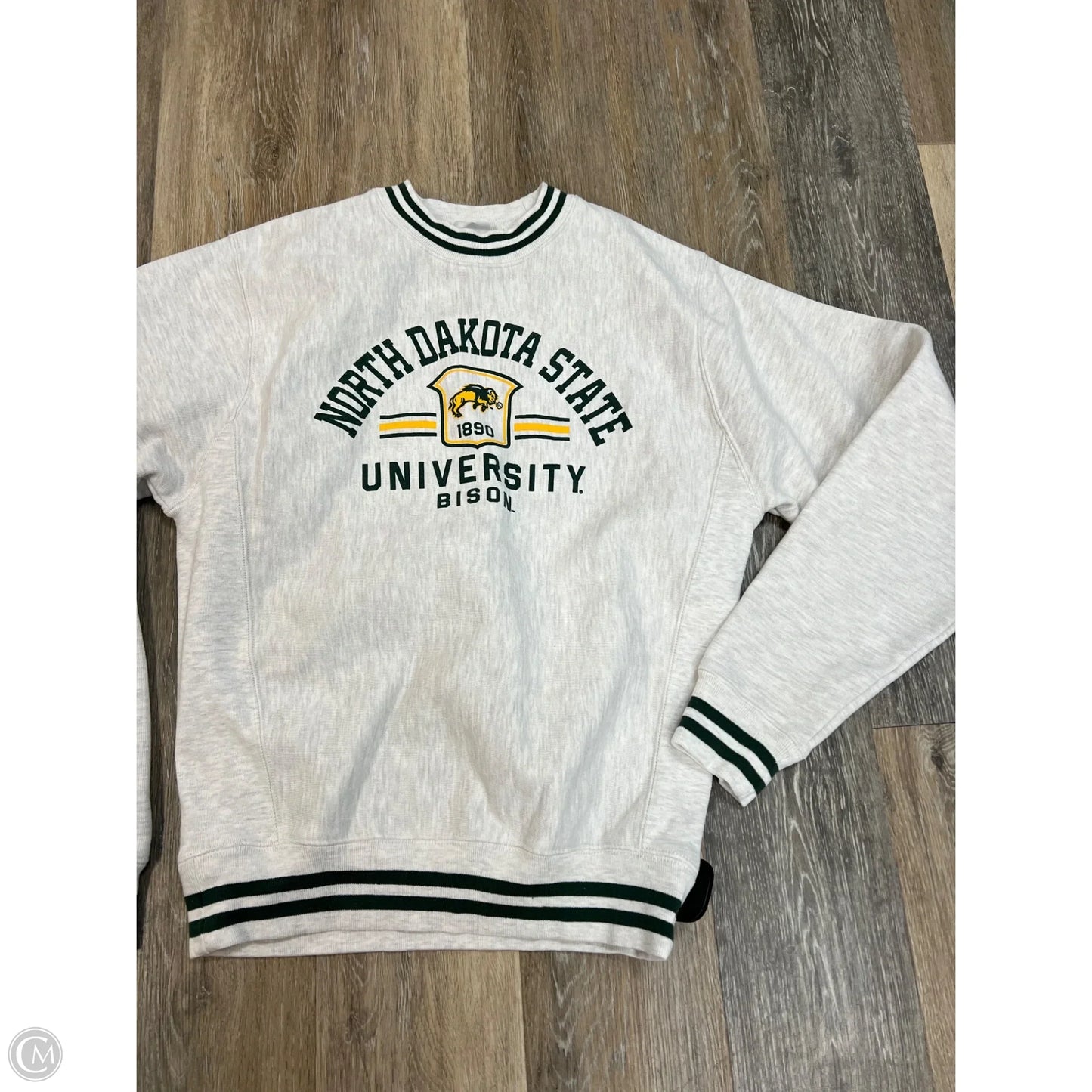 Sweatshirt Crewneck By Champion In Grey, Size: S