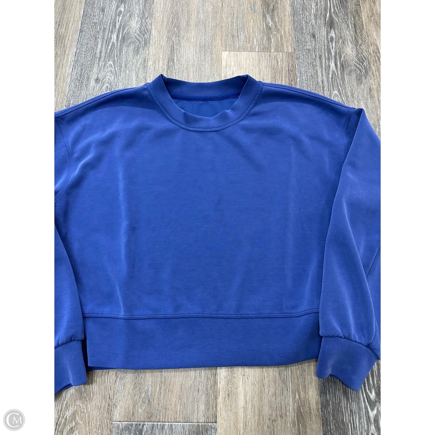 Sweatshirt Crewneck By Lululemon In Purple, Size: M