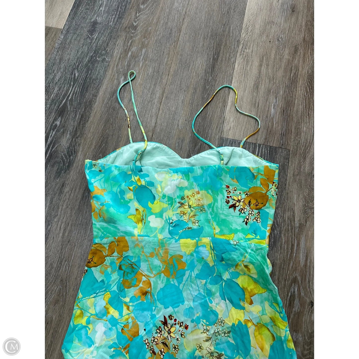 Dress Casual Maxi By Here Comes The Sun In Floral Print, Size: M