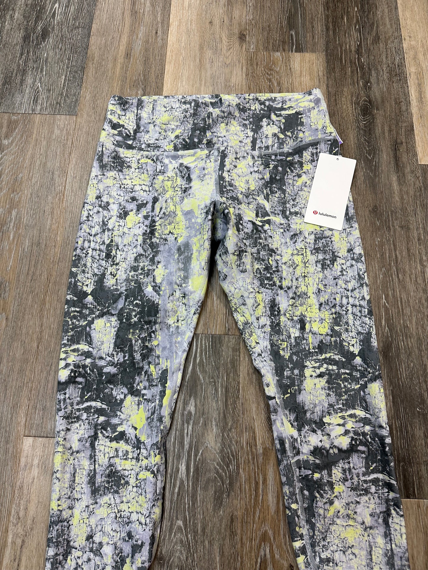 Athletic Leggings By Lululemon In Multi-colored, Size: 14