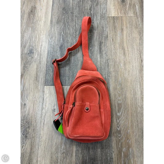 Crossbody Leather By Sundance, Size: Medium