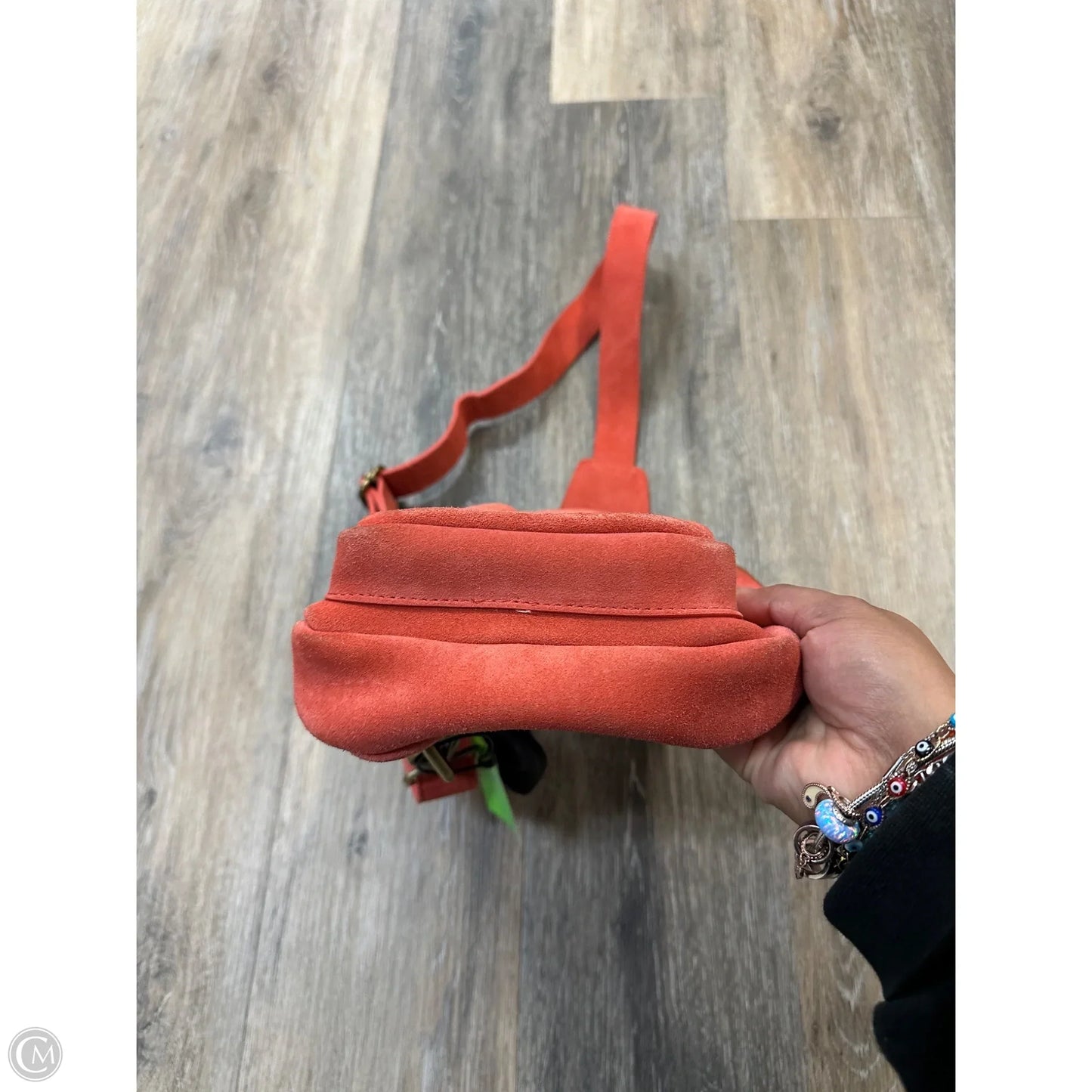 Crossbody Leather By Sundance, Size: Medium