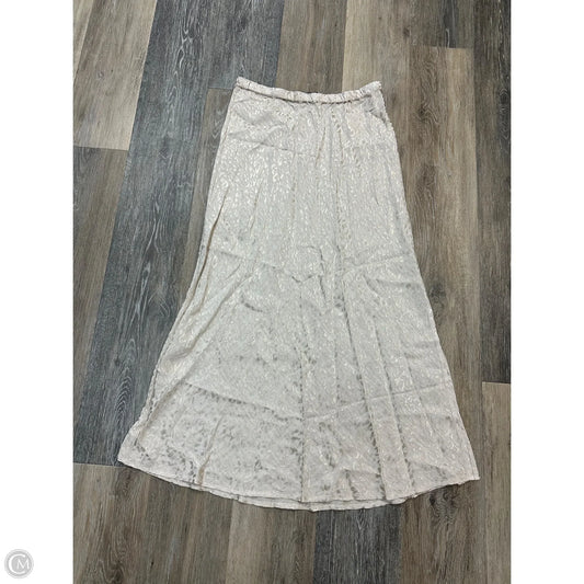 Skirt Maxi By YFB In Beige, Size: S