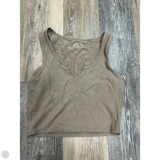Tank Top By Year Of Ours In Tan, Size: M