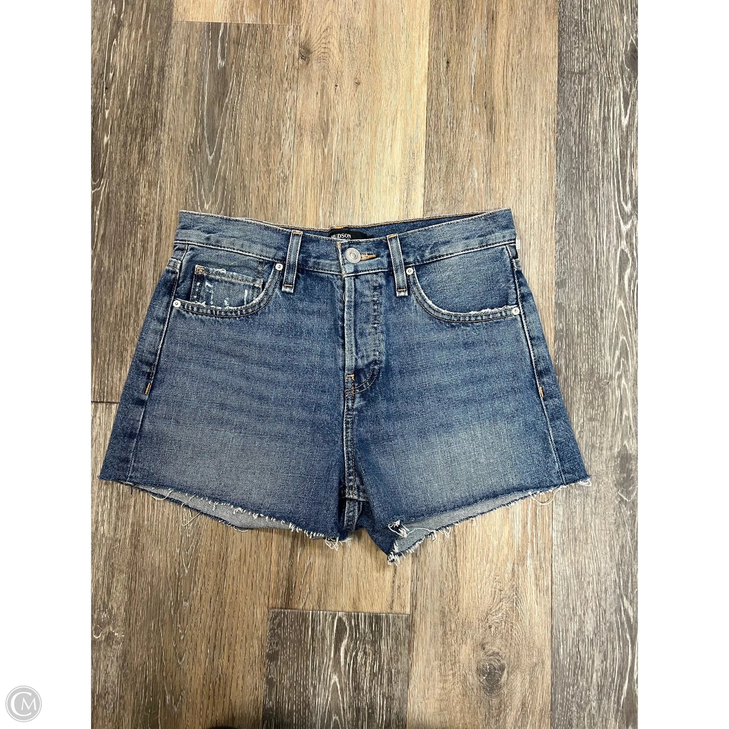 Shorts By Hudson In Blue Denim, Size: 6/28