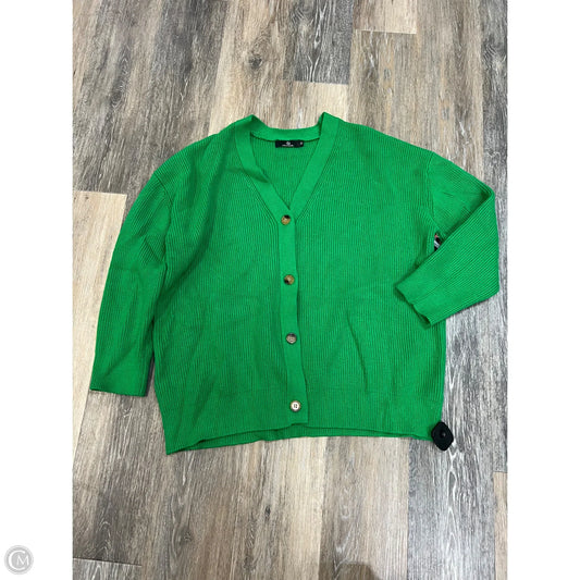 Sweater Cardigan By Lillisory In Green, Size: M
