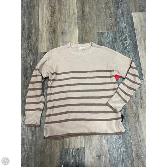 Sweater By Be Cool In Striped Pattern, Size: L