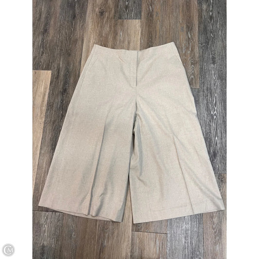 Pants Cropped Designer By Lafayette 148 In Taupe, Size: 12