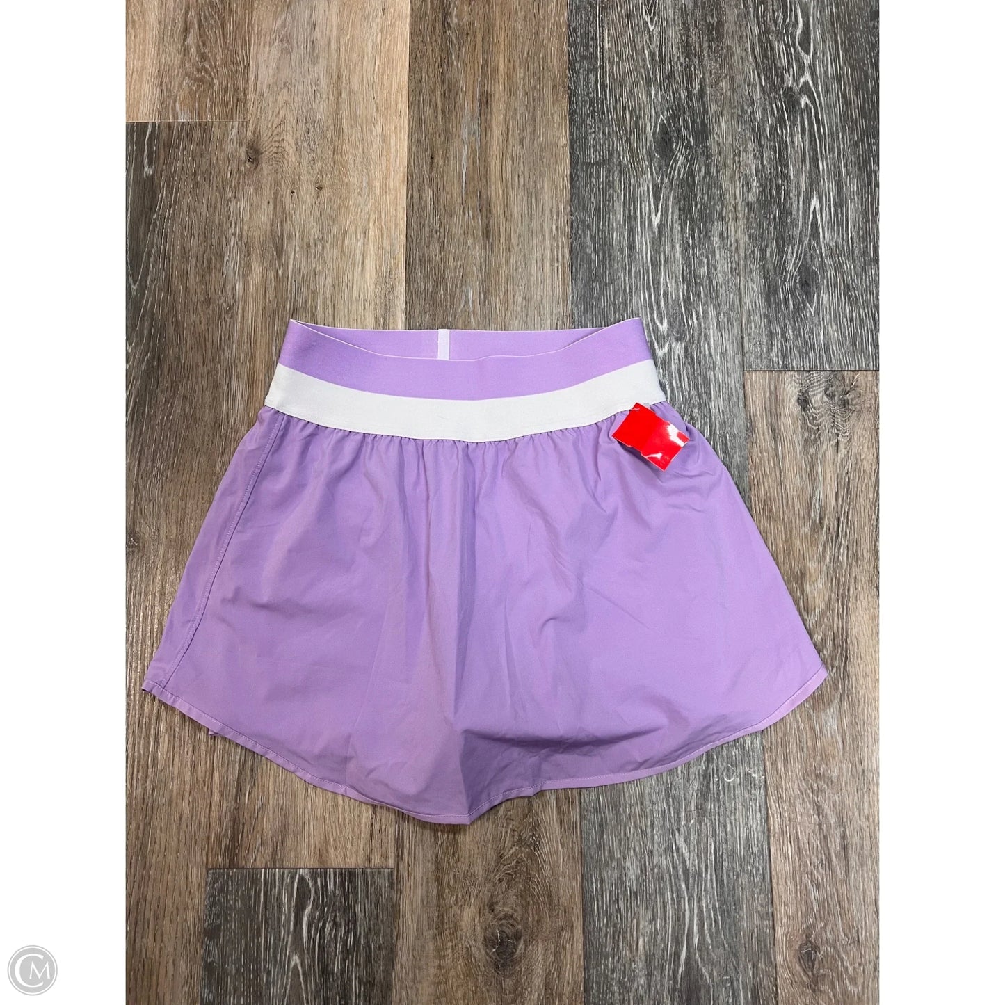 Athletic Skort By Beach Riot In Purple & Red, Size: M