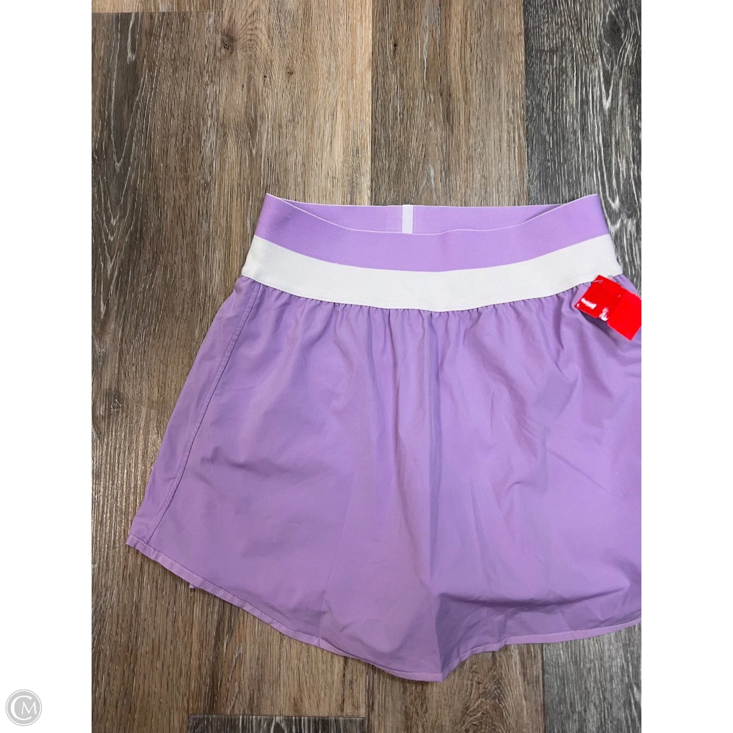 Athletic Skort By Beach Riot In Purple & Red, Size: M