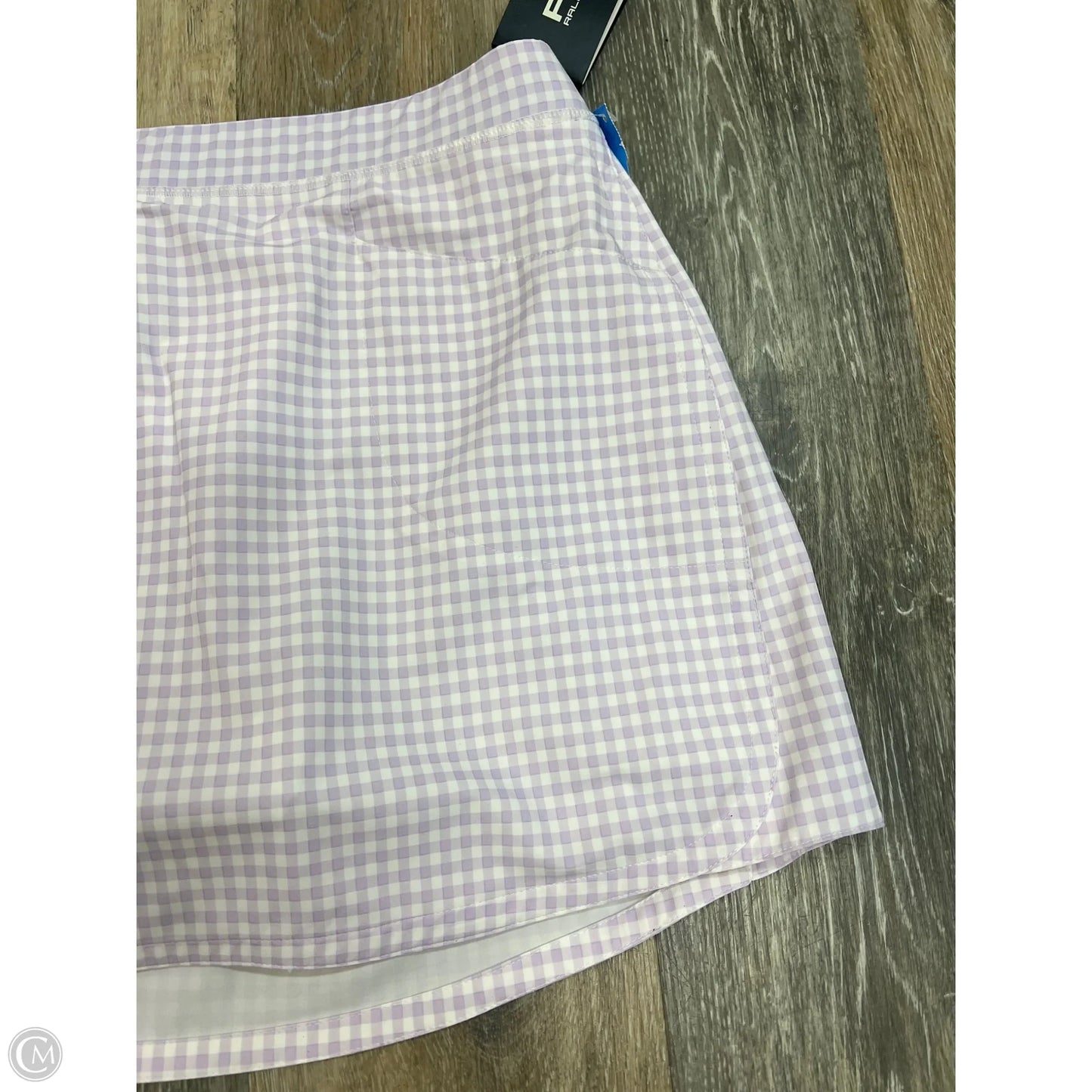 Athletic Skort By Ralph Lauren In Purple, Size: L