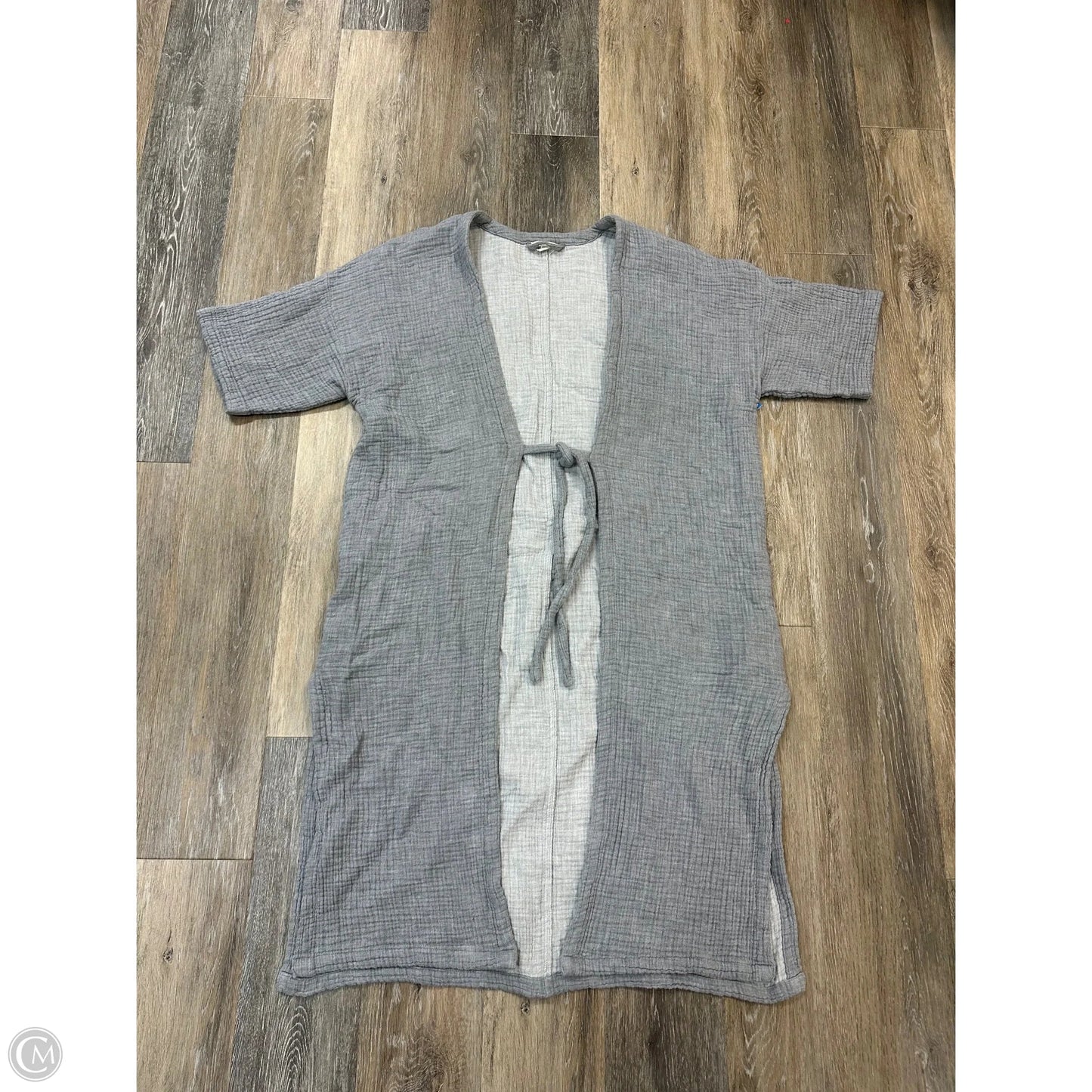 Kimono By Eileen Fisher In Grey, Size: Small