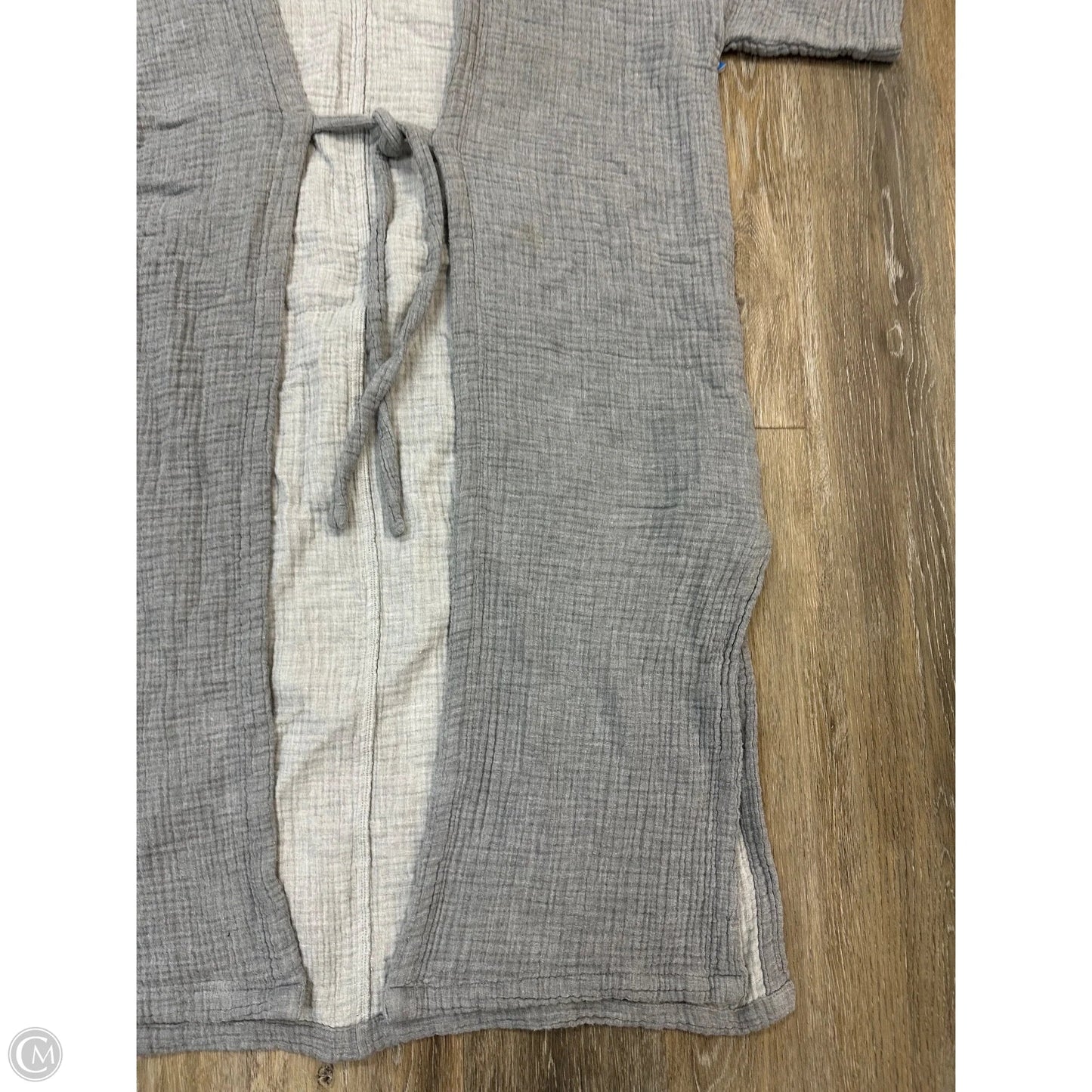 Kimono By Eileen Fisher In Grey, Size: Small