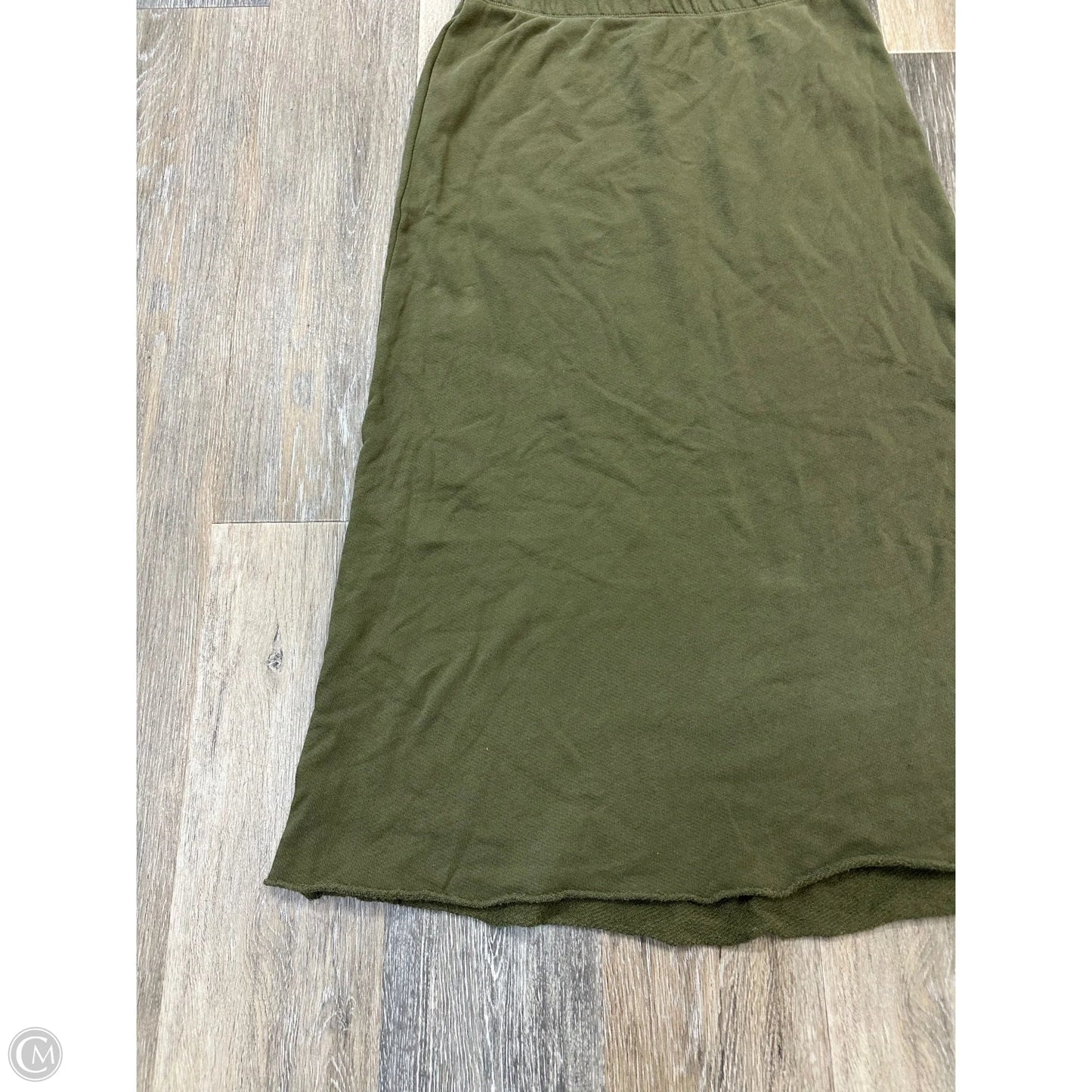 Skirt Maxi By Eileen Fisher In Green, Size: S