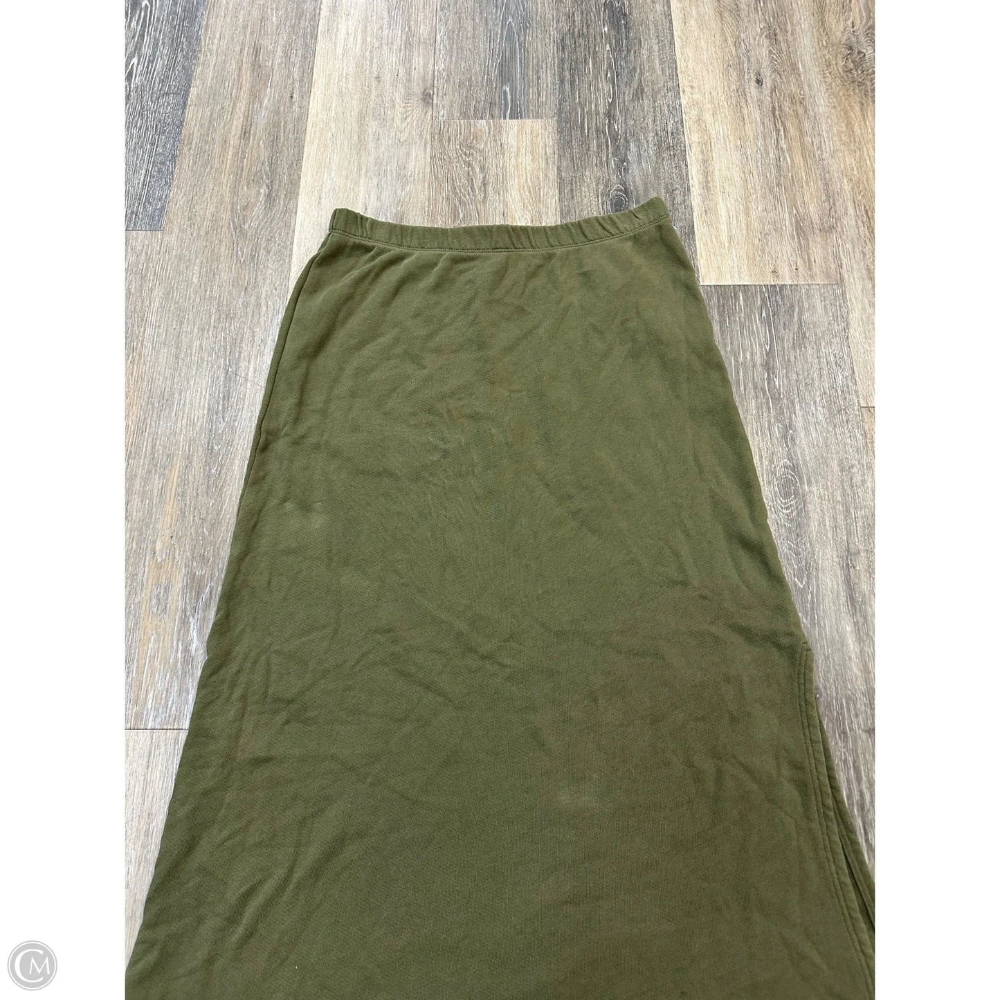 Skirt Maxi By Eileen Fisher In Green, Size: S