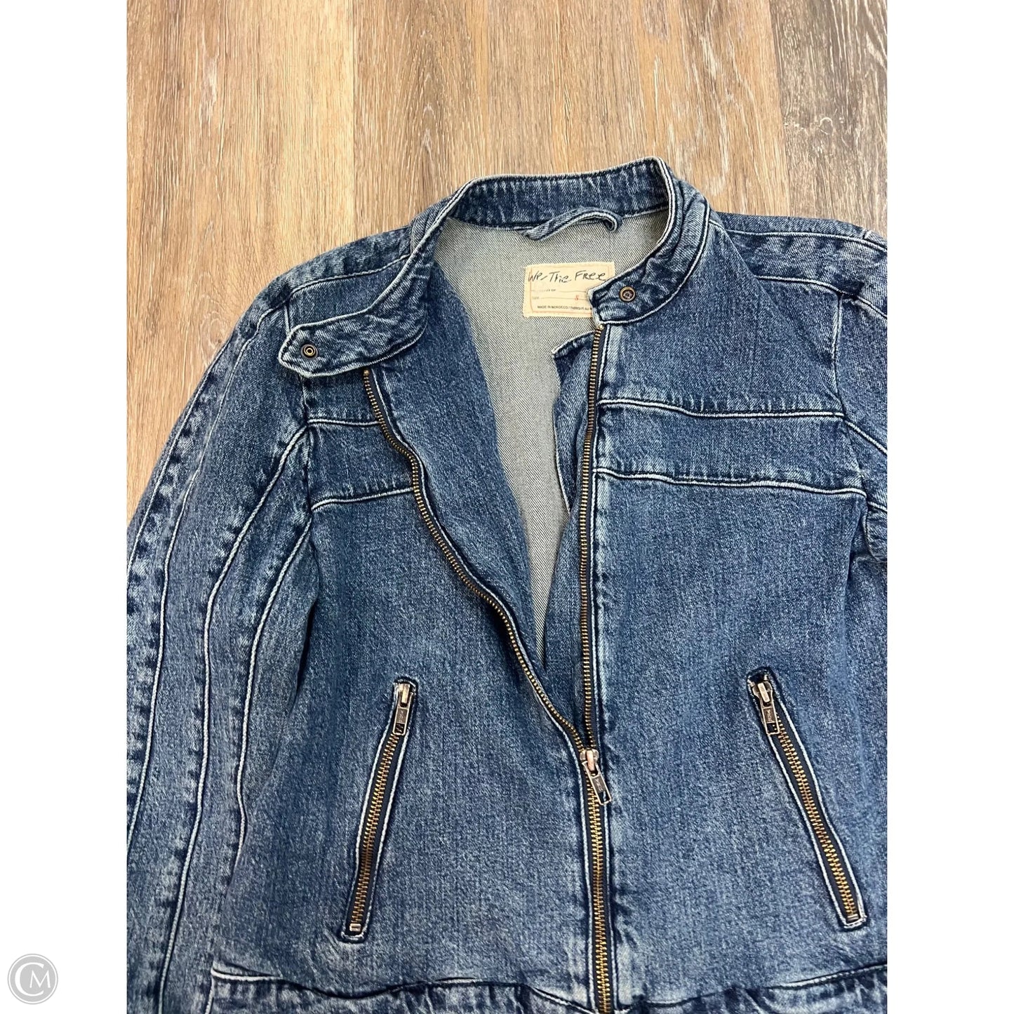 Jacket Denim By We The Free In Blue Denim, Size: S