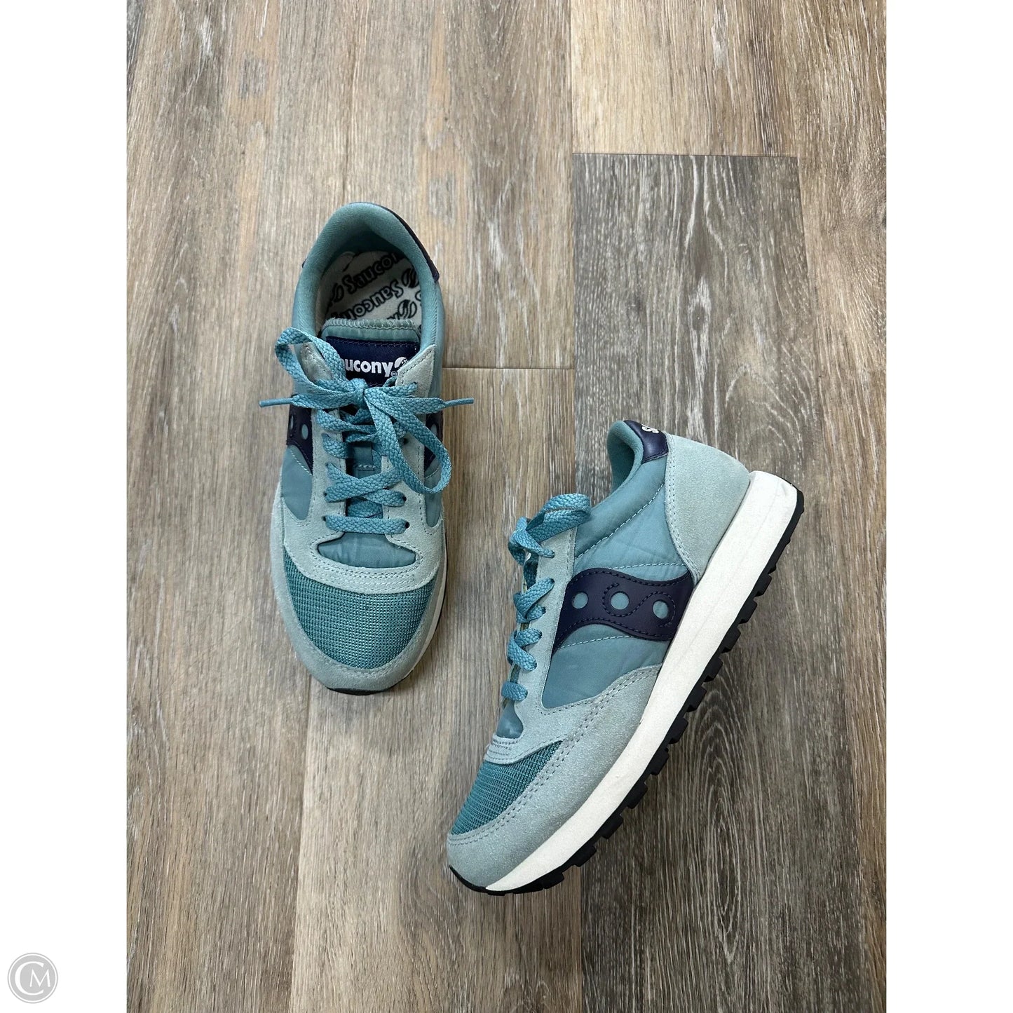 Shoes Athletic By Saucony In Blue, Size: 7.5