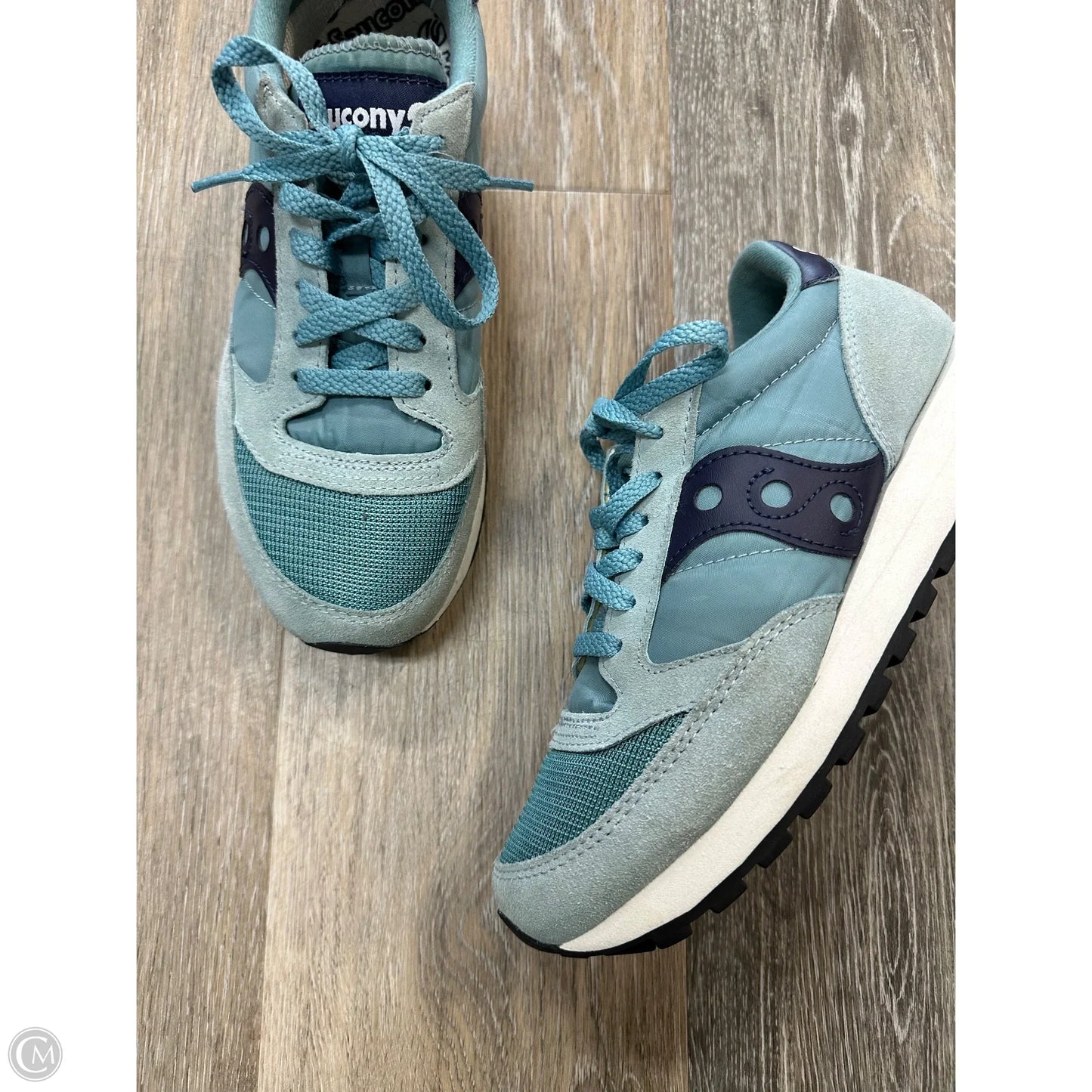 Shoes Athletic By Saucony In Blue, Size: 7.5