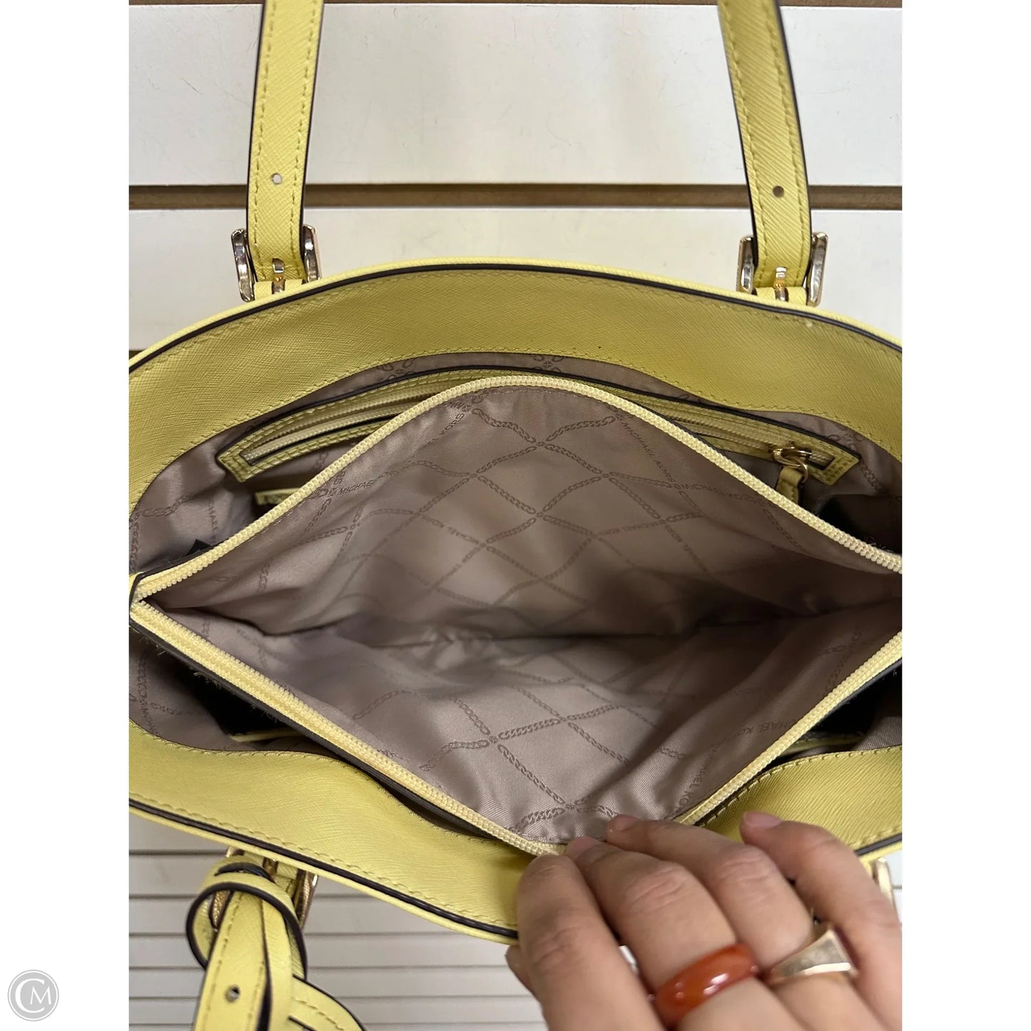 Handbag Designer By Michael Kors, Size: Large