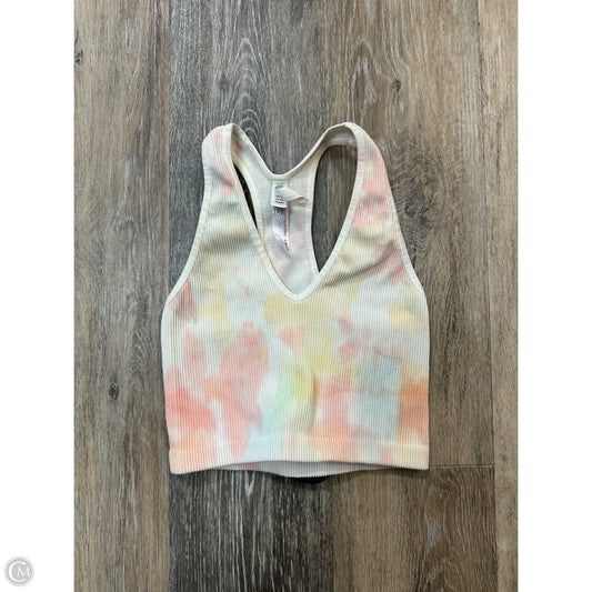 -Athletic Bra By Free People In Tie Dye Print, Size: Xs
