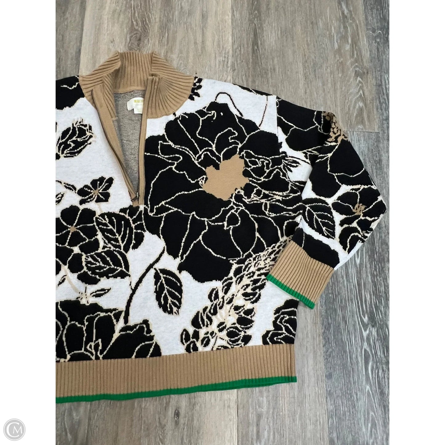 Sweater By Maeve In Floral Print, Size: S