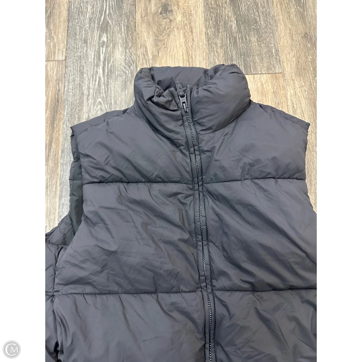 Vest Puffer & Quilted By American Eagle In Grey, Size: S
