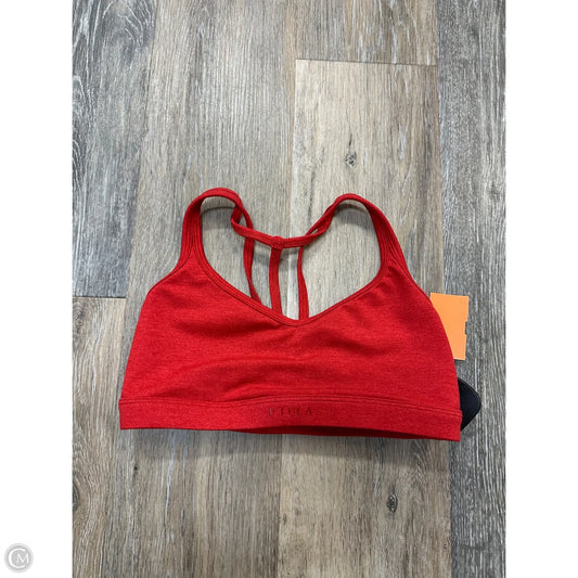 Athletic Bra By P’Tula In Red, Size: S