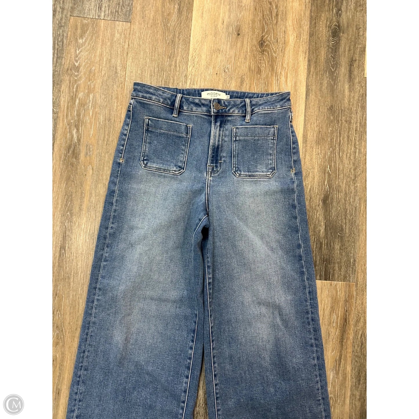 Jeans Wide Leg By Hidden In Blue Denim, Size: 6