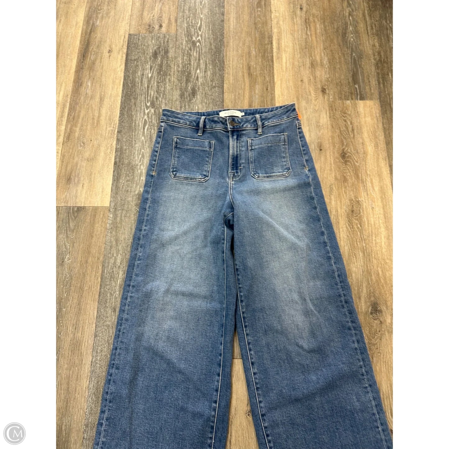 Jeans Wide Leg By Hidden In Blue Denim, Size: 6
