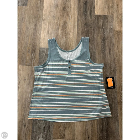 Athletic Tank Top By Kuhl In Striped Pattern, Size: Xl