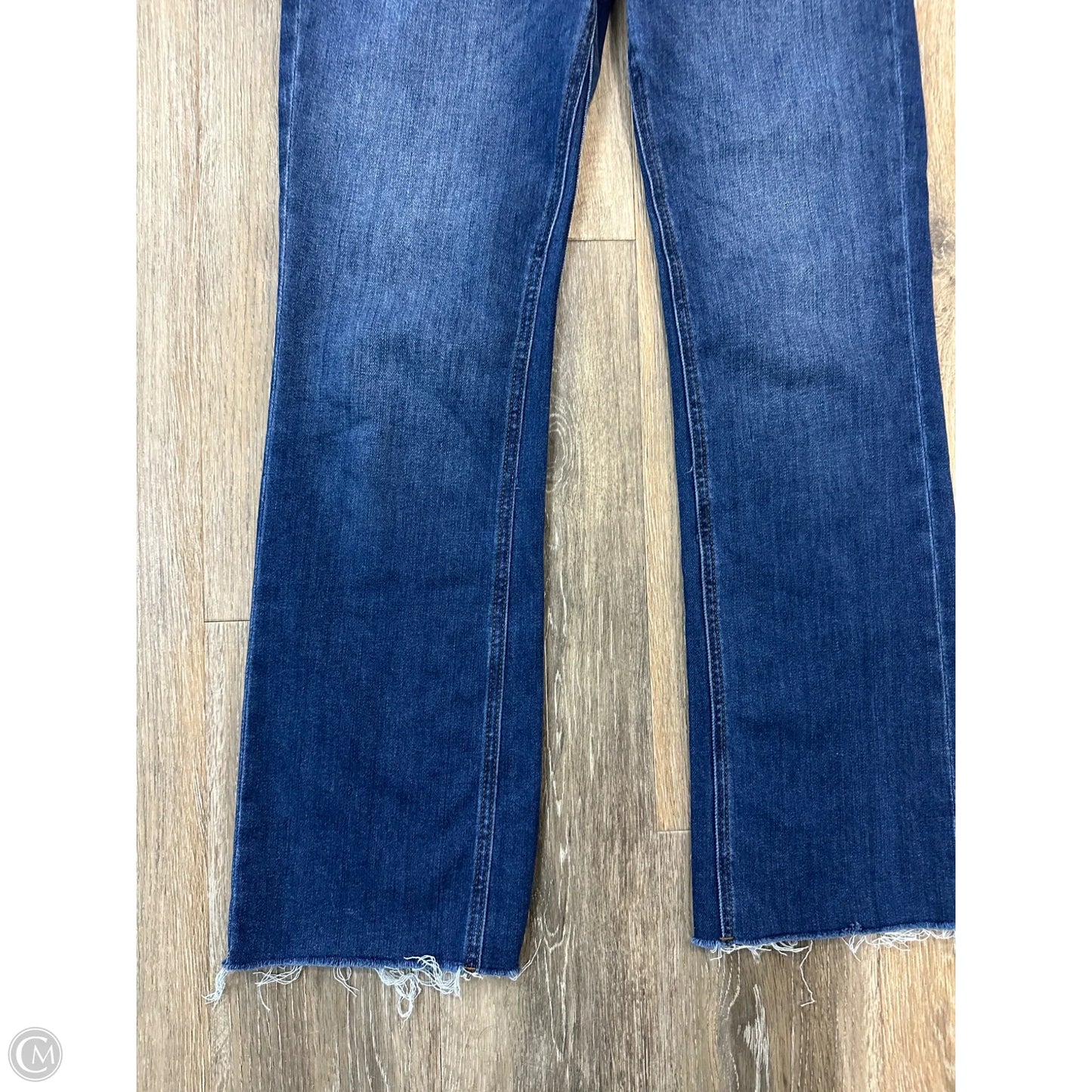 Jeans Wide Leg By Kut In Blue Denim, Size: 0
