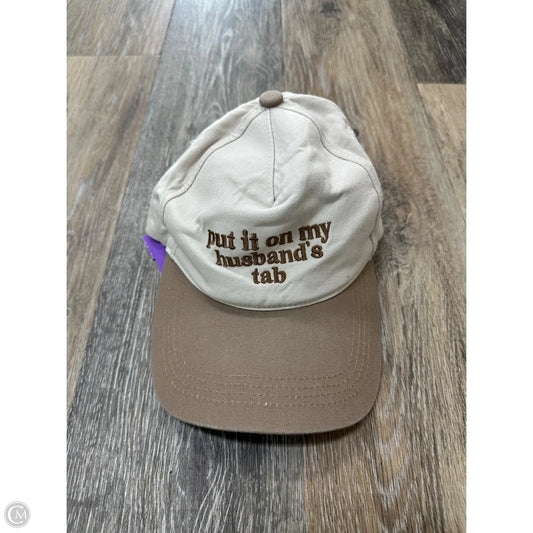 Hat Baseball Cap By Put It On my Husbands Tab